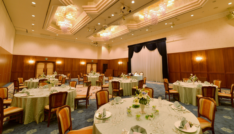末広の間(結婚式会食会会場)