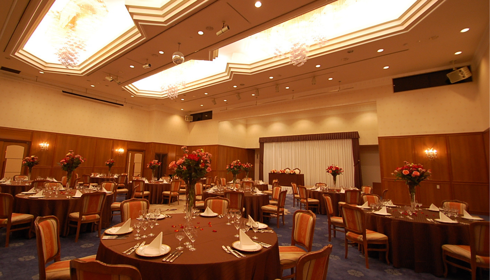 高砂の間(結婚式会食会会場)