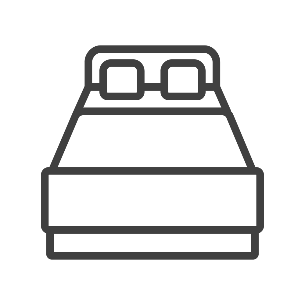 宿泊[イラスト]